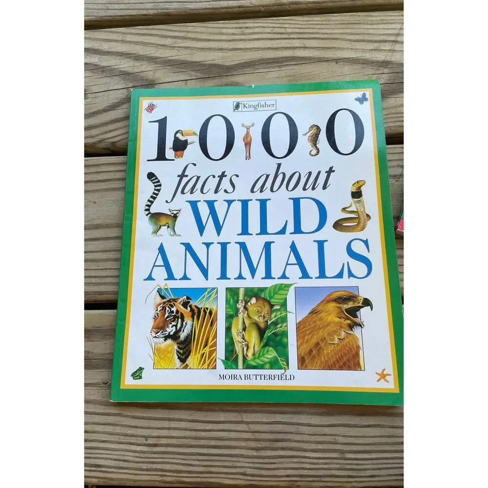 Animal Facts Planet Earth Living World Encyclopedia Lot of Child Books Learning